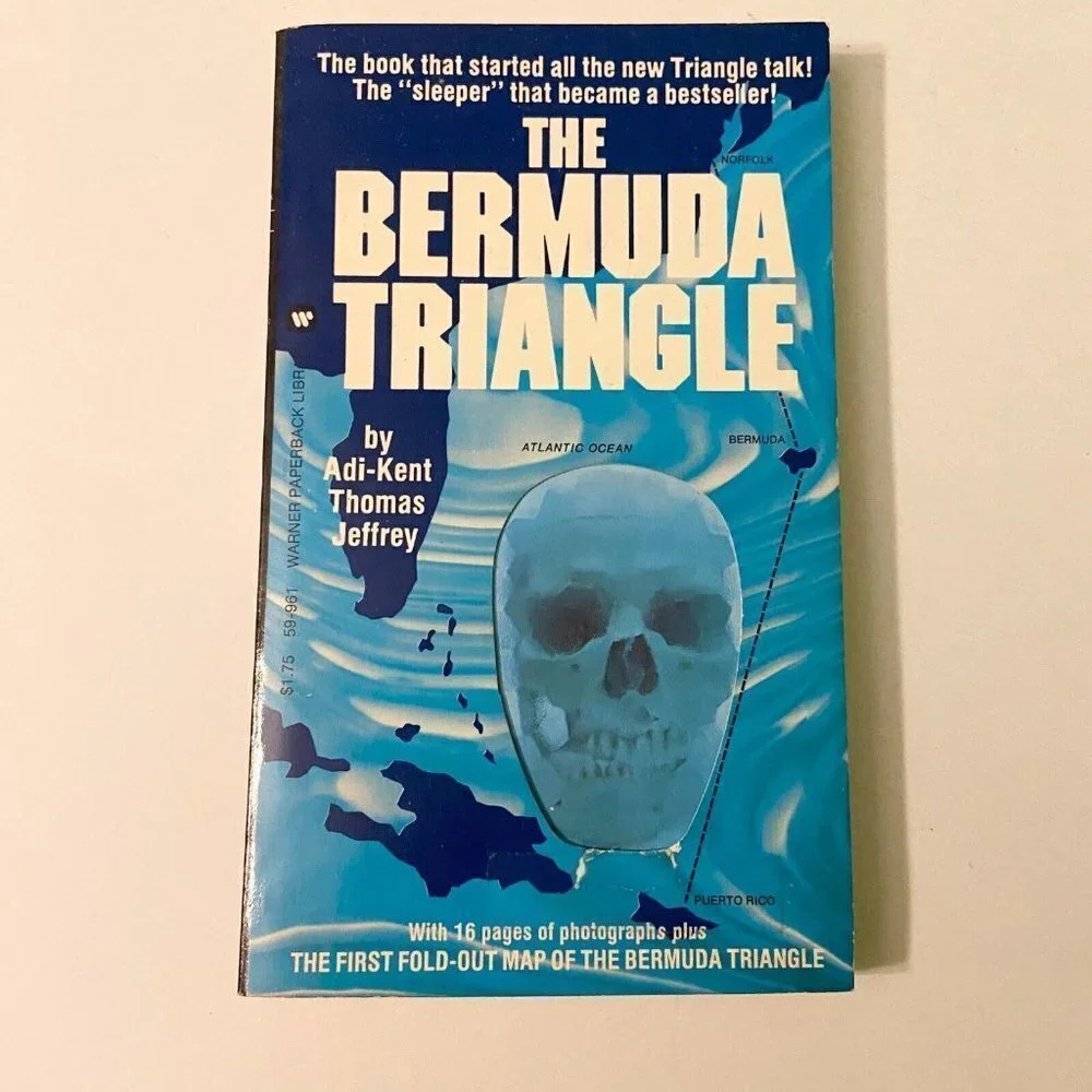 Vintage 1975 The Bermuda Triangle by Adi Kent Thomas Jeffrey Paperback